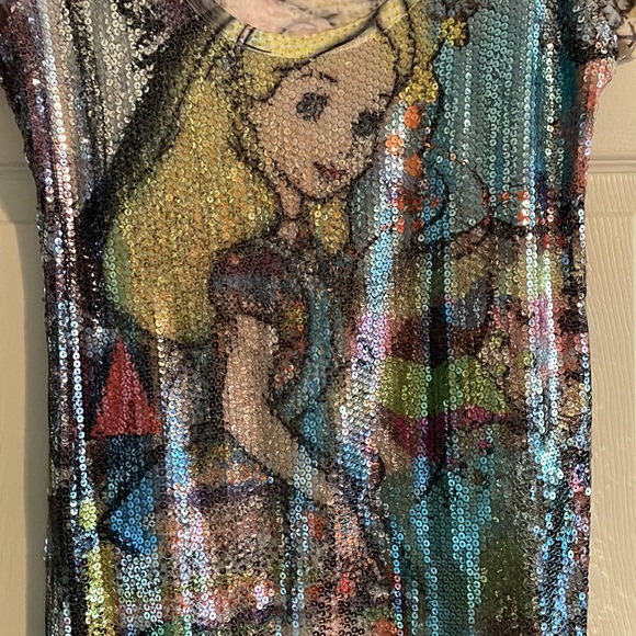 Sequin Alice Shirt - Picture 2 of 4